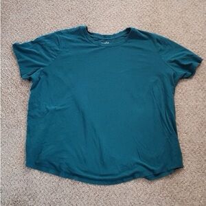 Terra & Sky Teal Short Sleeve Crewneck Tee